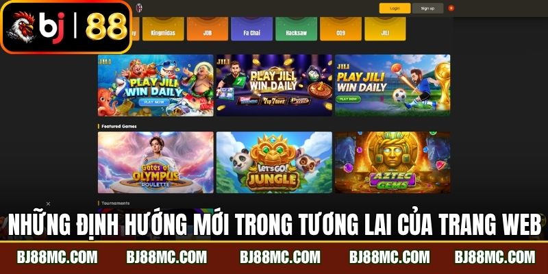 Những định hướng mới trong tương lai của trang web