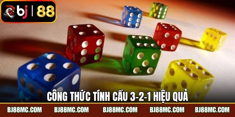 Công thức tính cầu 3-2-1 hiệu quả trong mẹo soi cầu tài xỉu