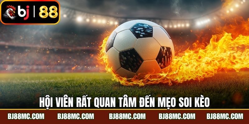 Hội viên rất quan tâm đến mẹo soi kèo