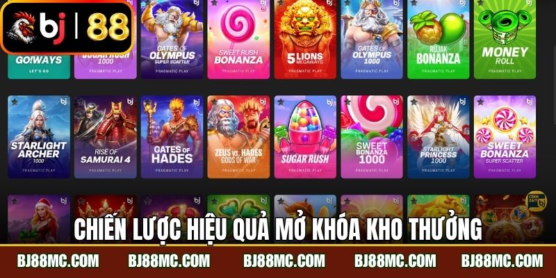 Chiến lược hiệu quả mở khóa kho thưởng hấp dẫn 