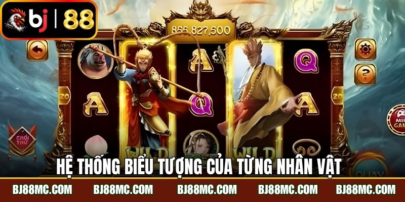 Hệ thống biểu tượng của từng nhân vật